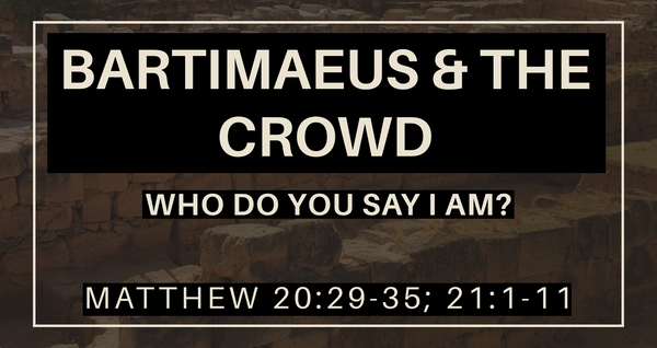 Bartimaeus and the Crowd